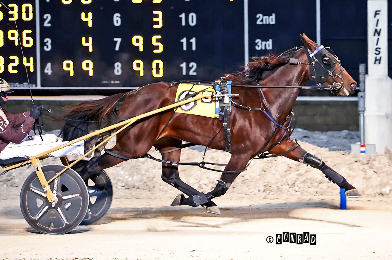 Virgil Morgan, Jr. lands feature double