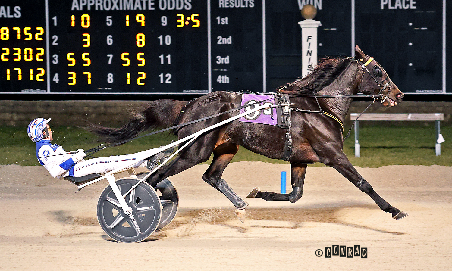 Oh Look Magic powers to 4th straight win