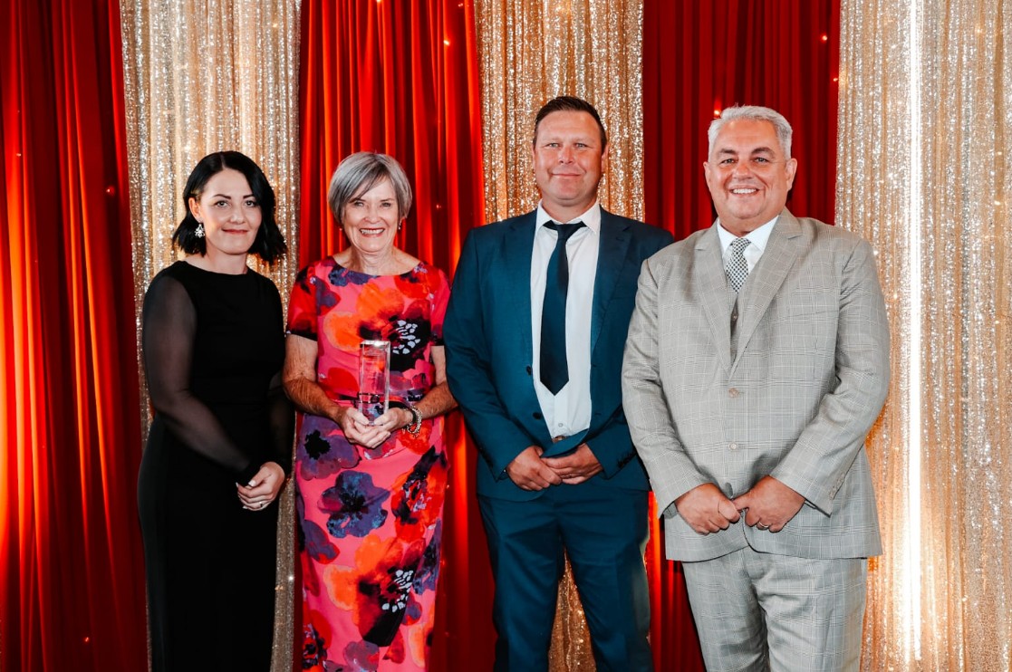 Arafura winning the Harnesslink 3YO filly of the year